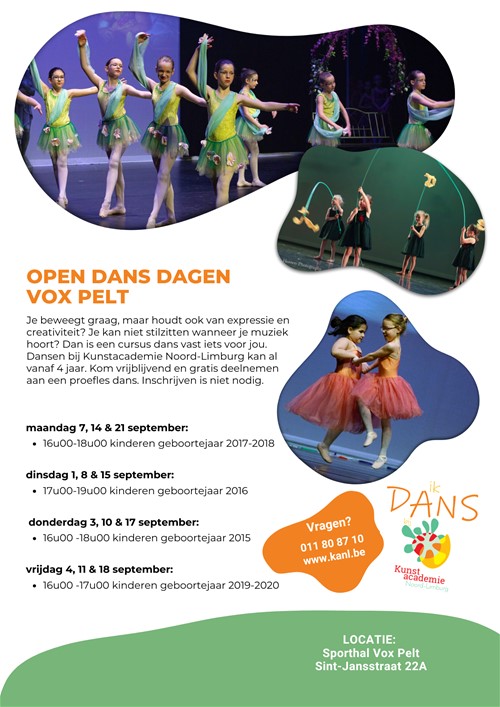 Open Dans Dagen Vox