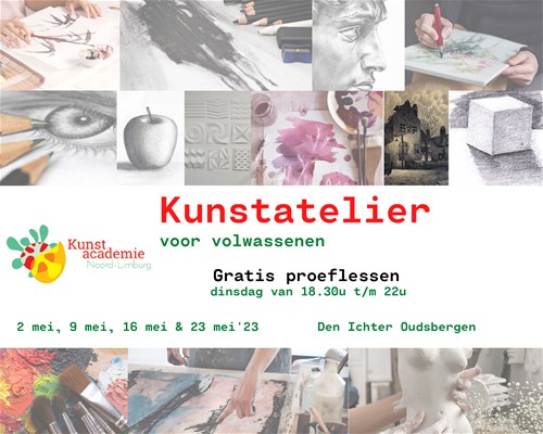 Proefles kunstatelier (+18j.) Oudsbergen