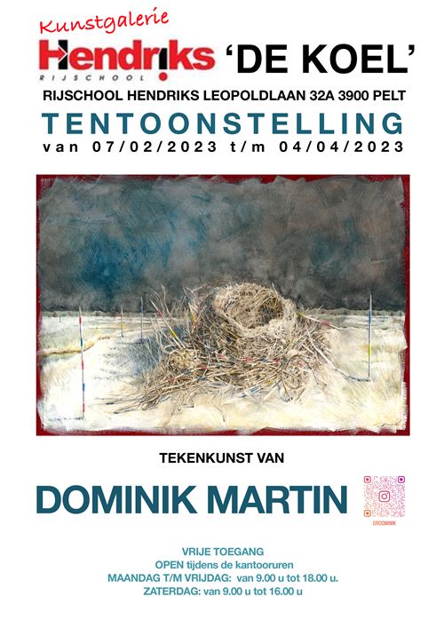 Tentoonstelling Dominik Martin