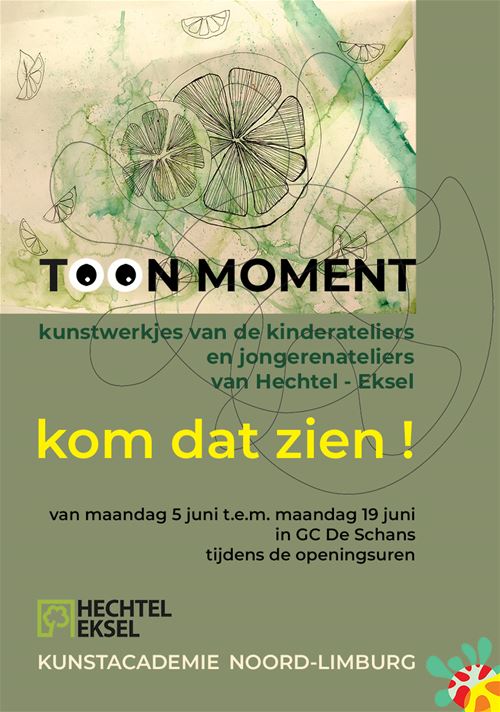 Toonmoment kinder- en jongerenateliers