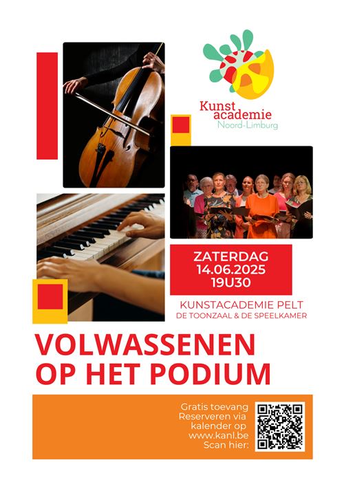 Volwassenen op het Podium