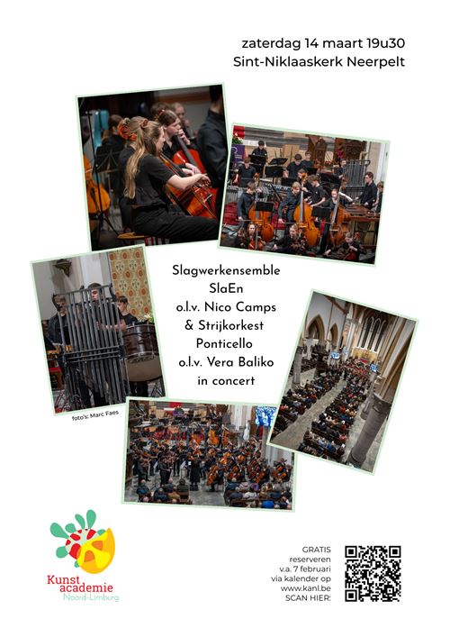 Slagwerkensembles & Ponticello concert