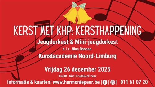Kersthappening Harmonie Peer