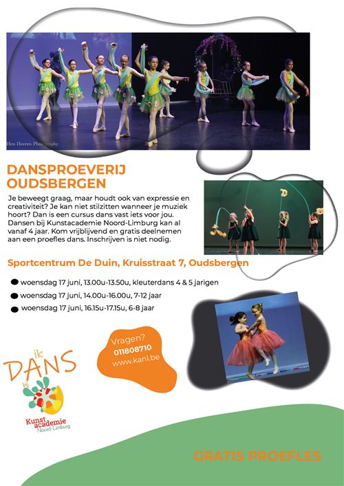 Dansproeverij Oudsbergen