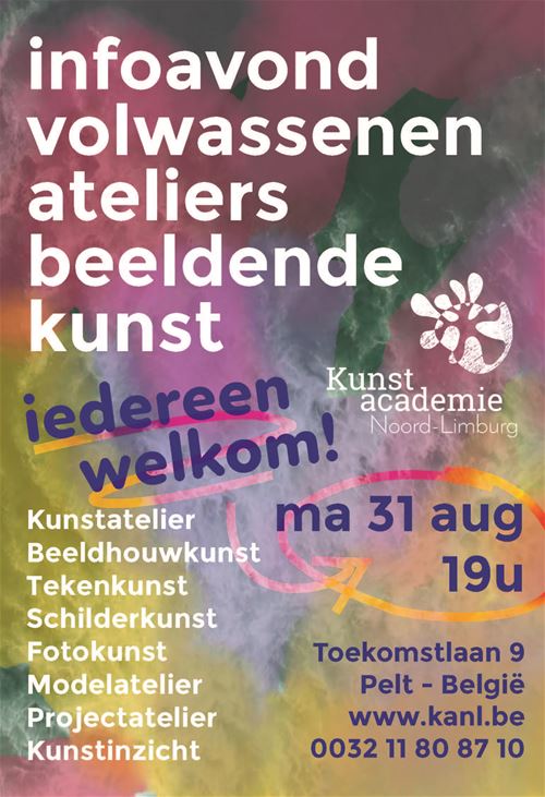 Infomoment Volwassenenateliers