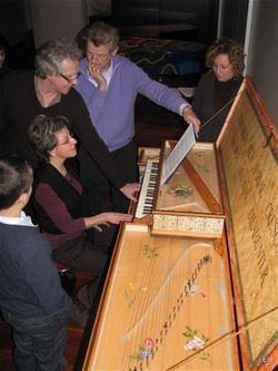 Orgel-, klavecimbel- en klavierklas op uitstap