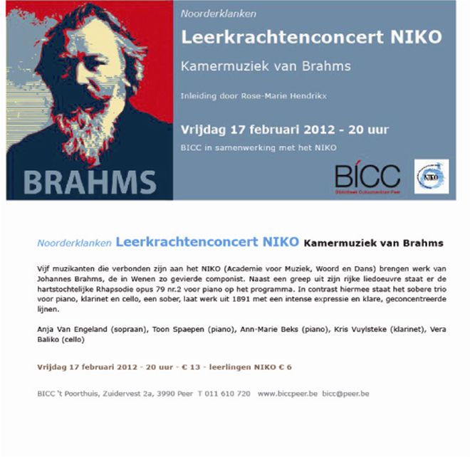 Leerkrachtenconcert Peer