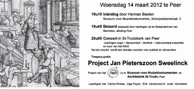 Project 'Jan Pieterszoon Sweelinck'