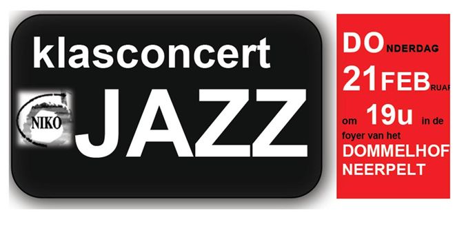 UITNODIGING Klasconcert JAZZ