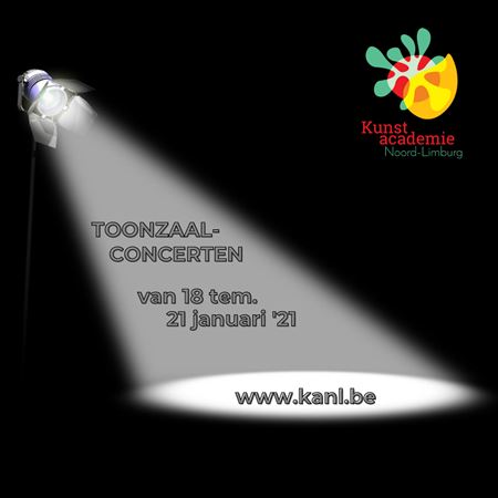 Toonzaalconcerten kijk je hier!