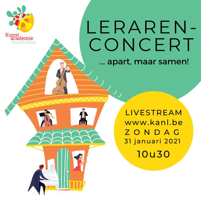 Lerarenconcert... apart, maar samen!