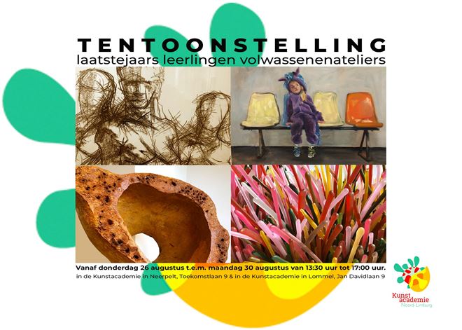 Tentoonstelling laatstejaars volwassenen