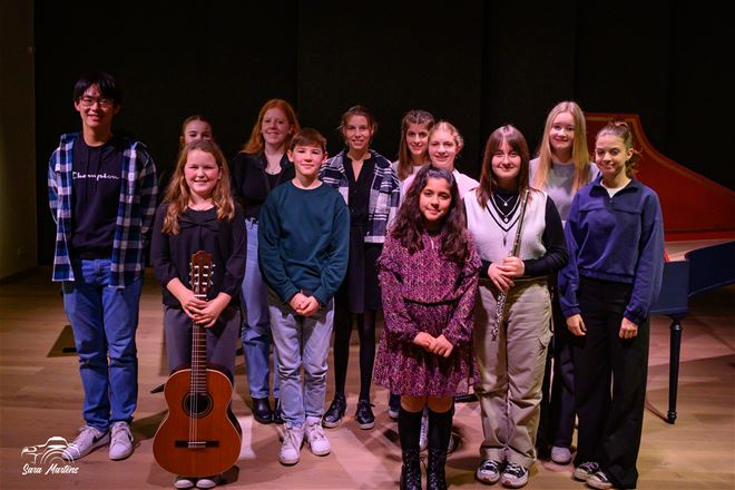 Jong talent lokt volle Toonzaal