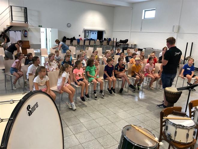 Geslaagd muziek- en sportkamp in Oudsbergen!