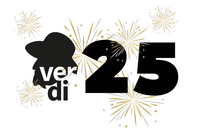 VerDi blaast 25 kaarsen uit …