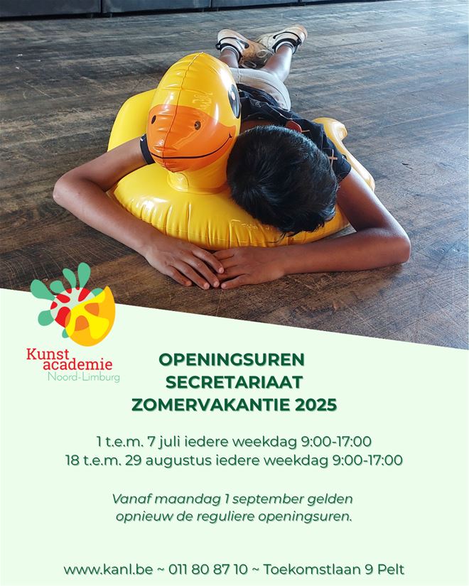 Secretariaat weer geopend!