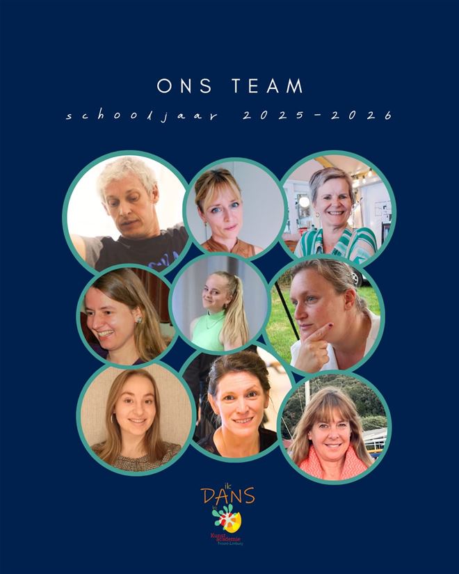 Dansteam '25 - '26 stelt zich voor