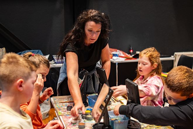 Leerlingen klaargestoomd voor Beeldig Lommel!