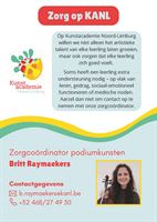 Zorgcoördinator Podiumkunsten 1